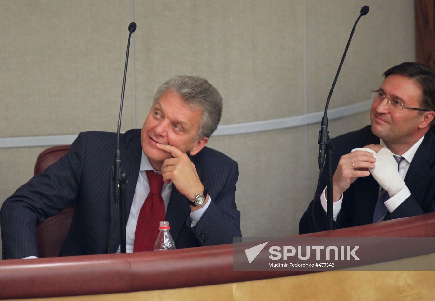 Viktor Khristenko, Alexei Alyoshin