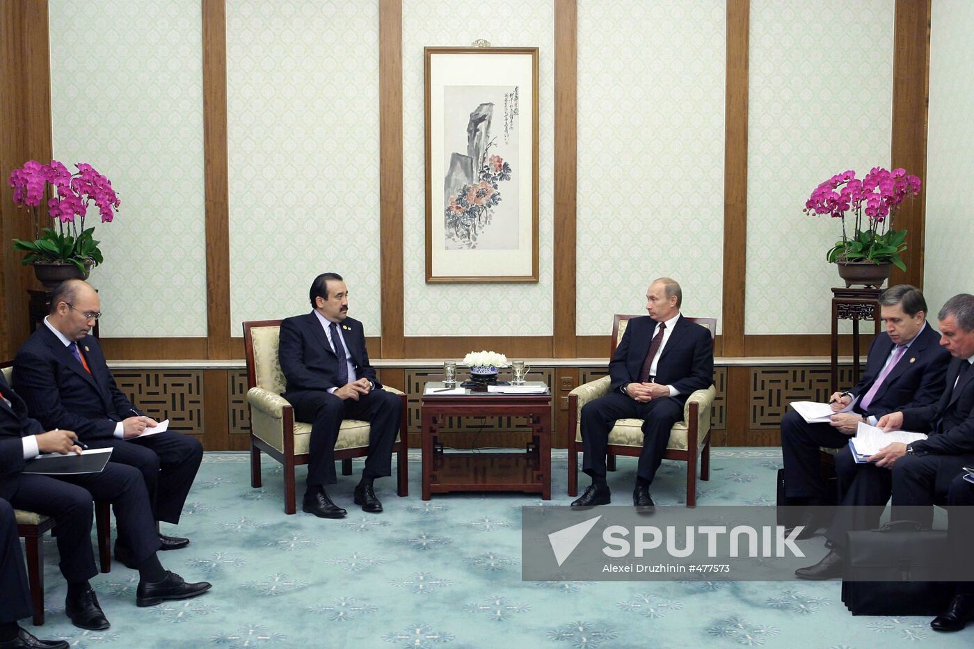 Vladimir Putin's visit to China, October 14, 2009