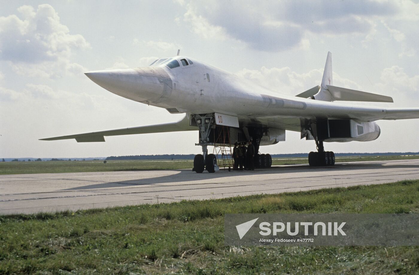 A Tupolev Tu-160 Blackjack strategic bomber