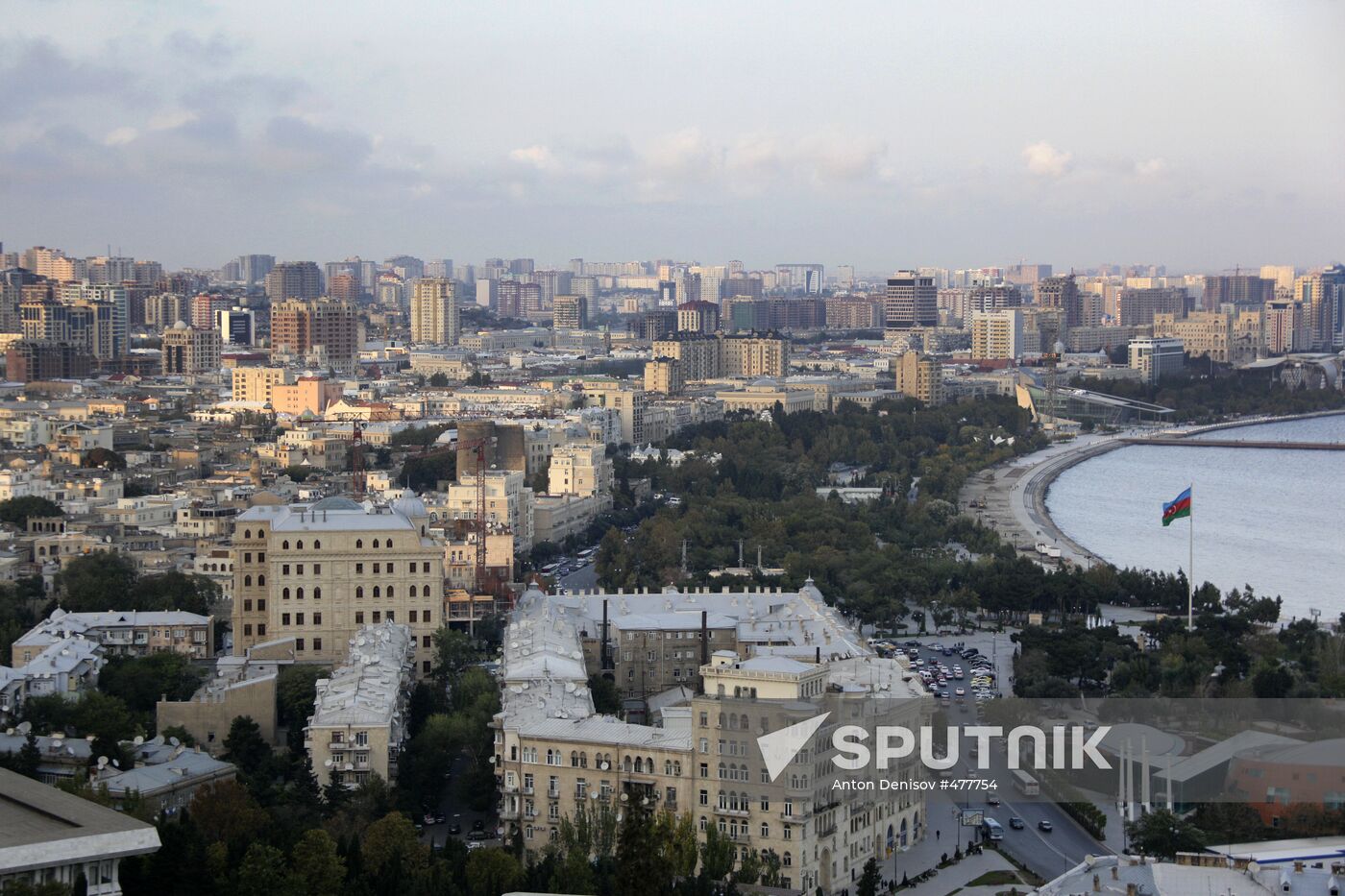 Foreign countries. Views of Baku