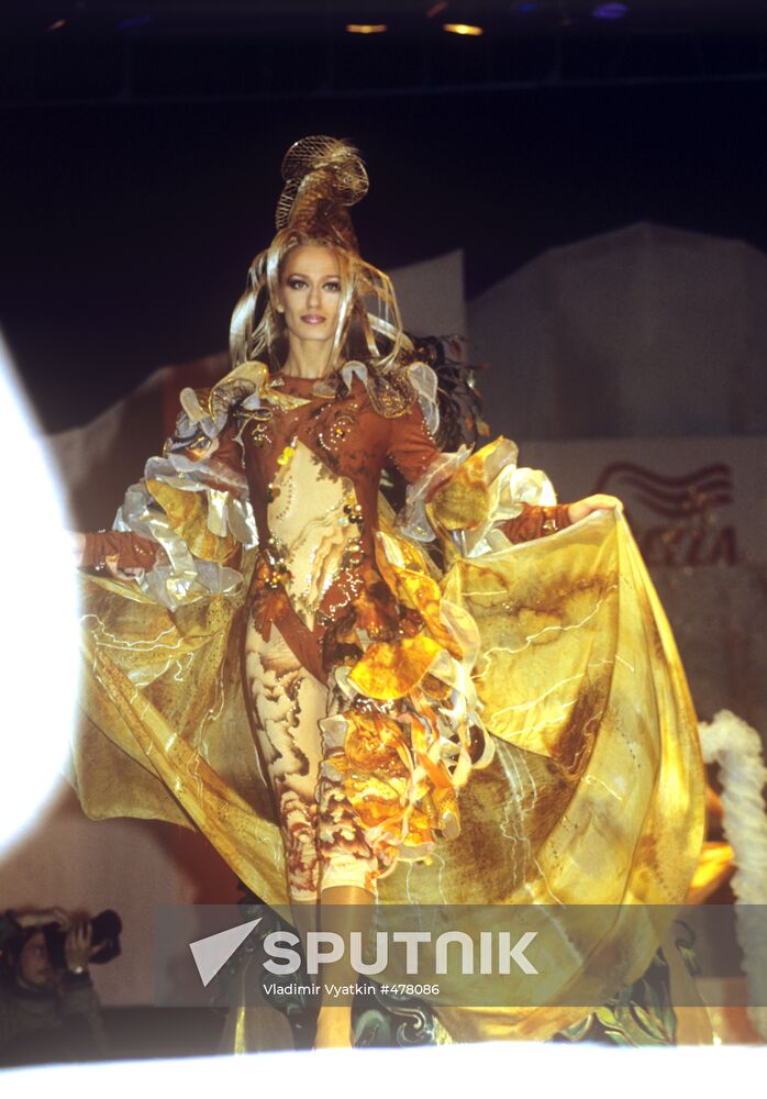 Model of Sochi fashion house