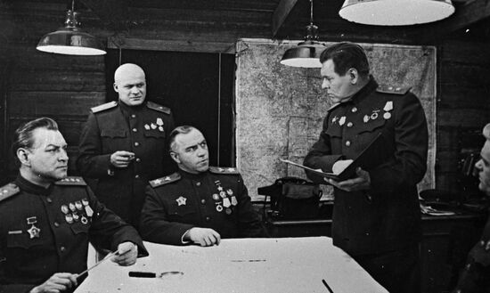 Scene from movie Liberation