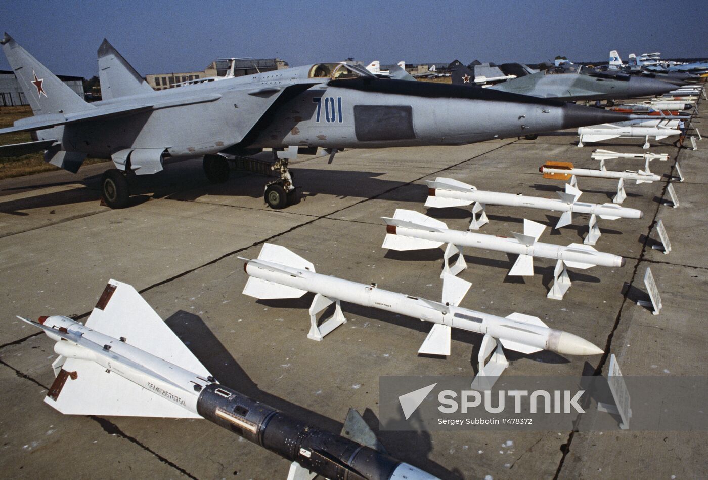 Air missile layout