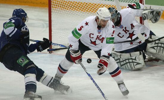 KHL: Dynamo Moscow vs. SKA St. Petersburg