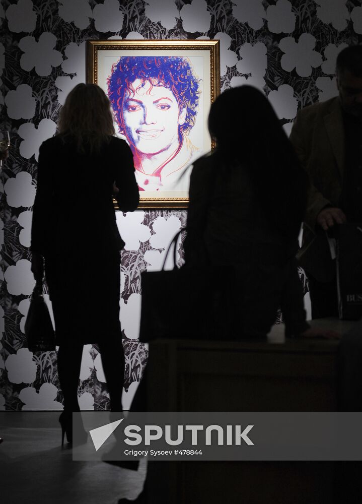 Andy Warhol's Ladies and Gentlemen art exhibition