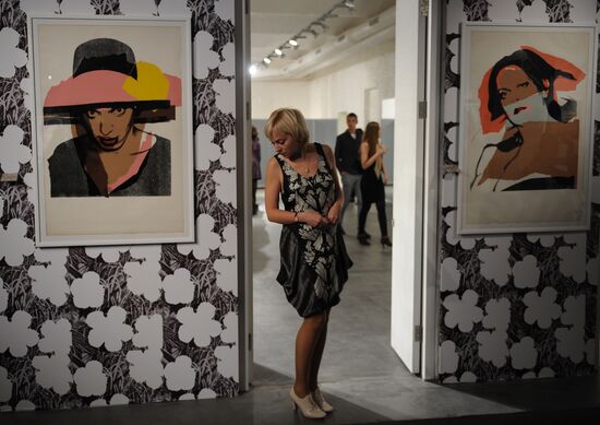 Andy Warhol's Ladies and Gentlemen art exhibition