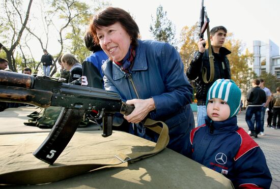 Draftee Day marked in Vladivostok