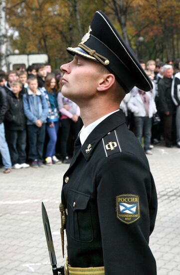 Draftee Day marked in Vladivostok