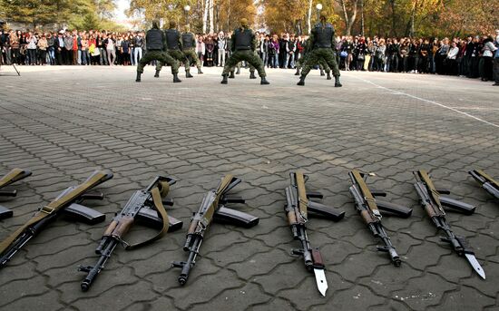 Draftee Day marked in Vladivostok