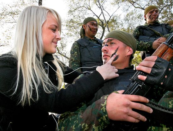 Draftee Day marked in Vladivostok