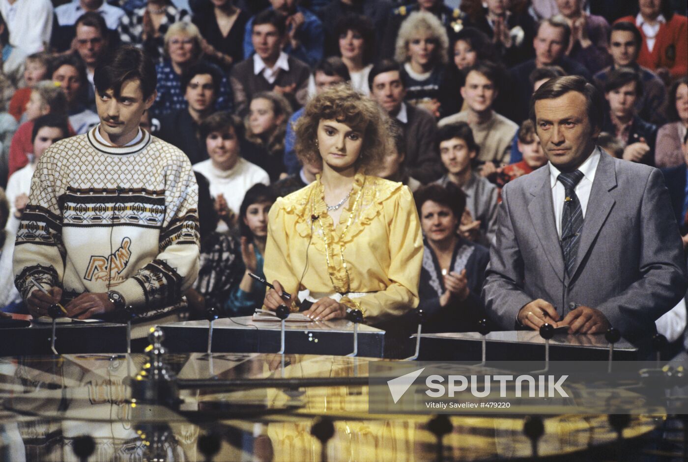 Participants of Pole Chudes (The Field of Wonders) TV show
