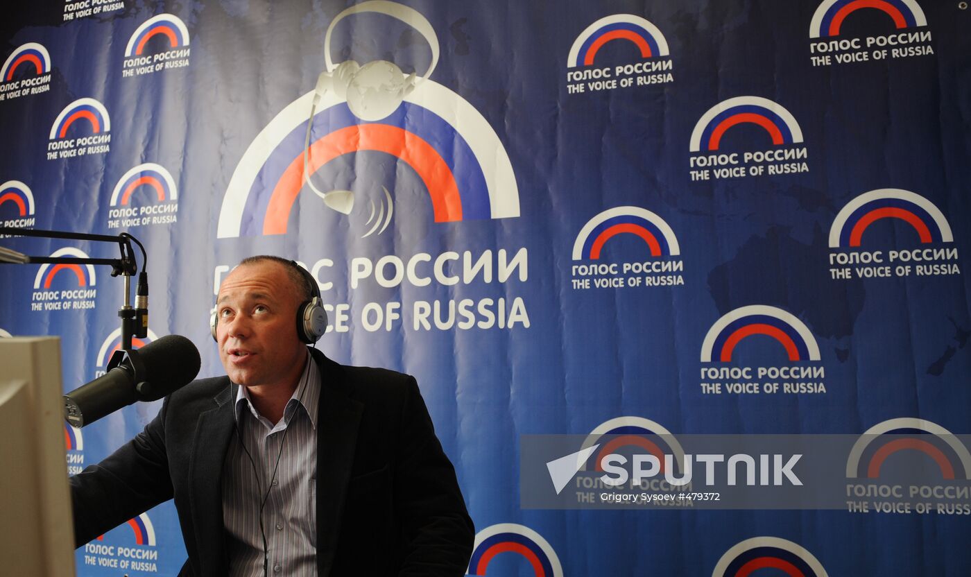 Studio of Voice of Russia radio