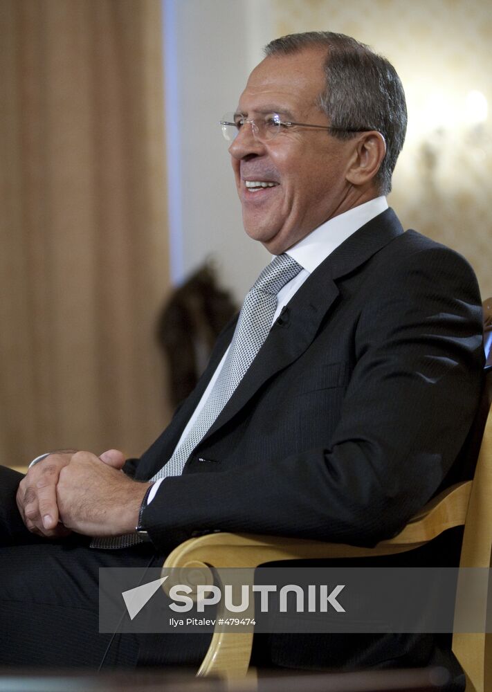 Interview of Russian Foreign Minister Sergei Lavrov