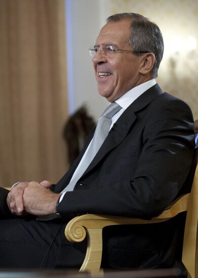 Interview of Russian Foreign Minister Sergei Lavrov