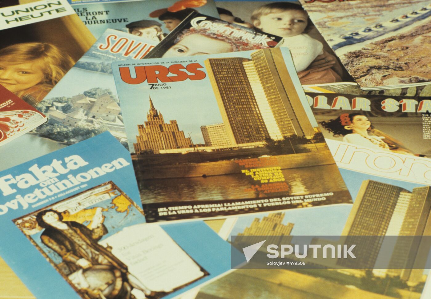 Magazines of Novosti Press Agency