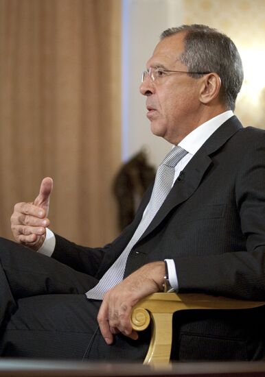 Interview of Russian Foreign Minister Sergei Lavrov