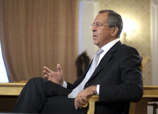Interview of Russian Foreign Minister Sergei Lavrov