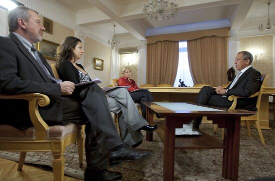 Interview of Russian Foreign Minister Sergei Lavrov