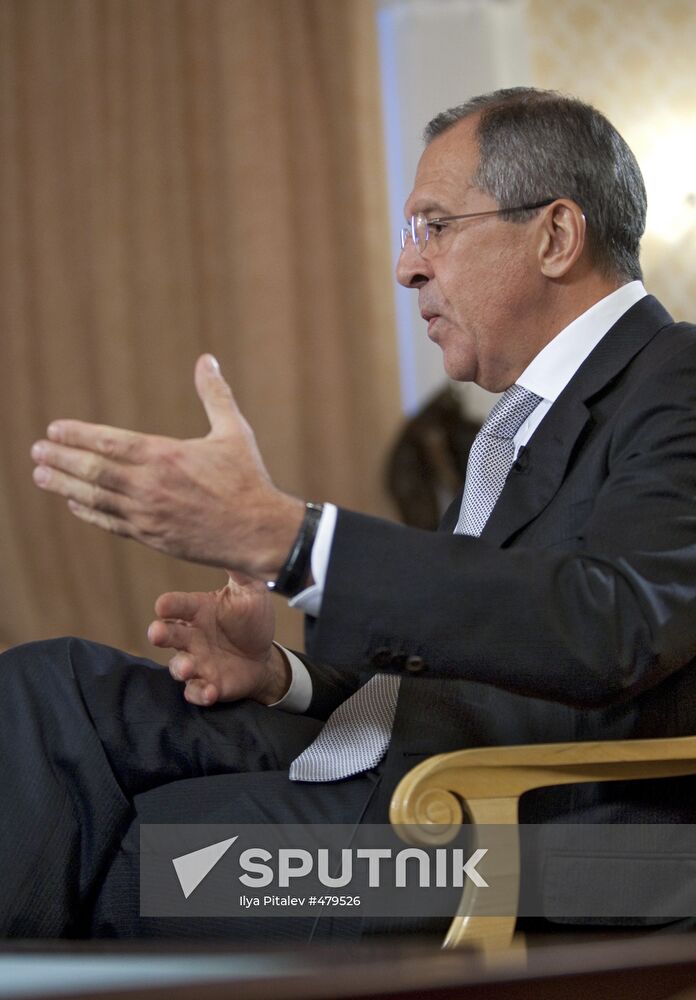 Interview of Russian Foreign Minister Sergei Lavrov