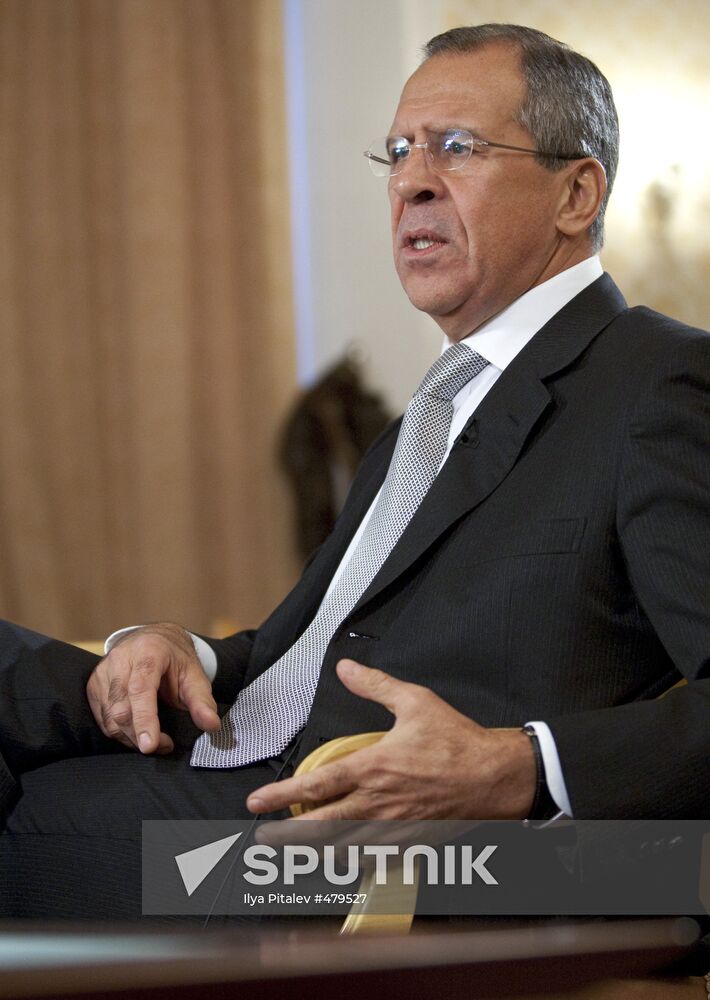 Interview of Russian Foreign Minister Sergei Lavrov