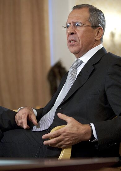 Interview of Russian Foreign Minister Sergei Lavrov