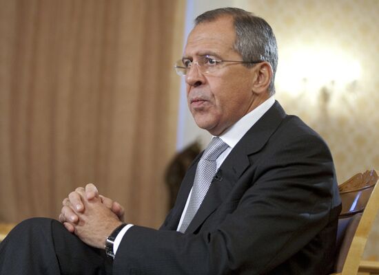 Interview of Russian Foreign Minister Sergei Lavrov
