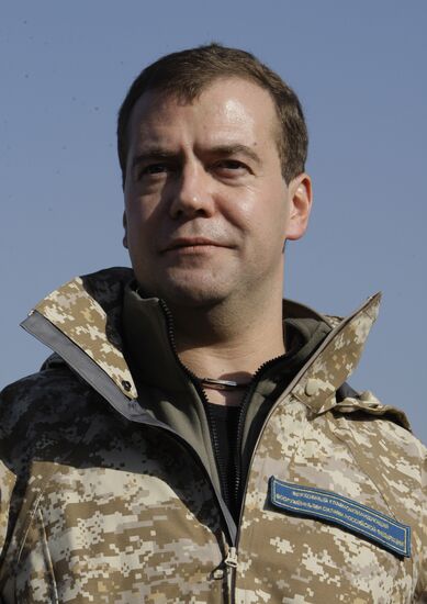 Dmitry Medvedev arrives in Kazakhstan to attend CSTO exercise
