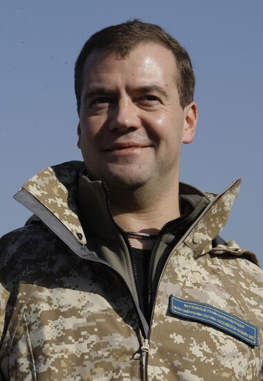 Dmitry Medvedev arrives in Kazakhstan to attend CSTO exercise