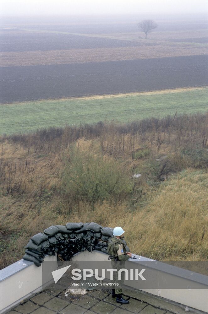 Russian peacekeepers in East Slavonia