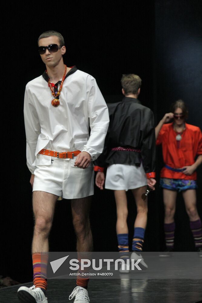 Fashion designer Vyacheslav Zaitsev presents new collection