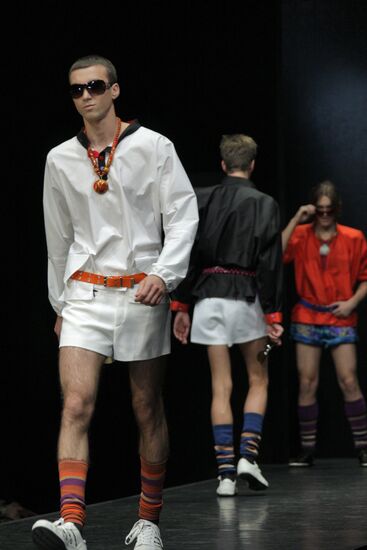 Fashion designer Vyacheslav Zaitsev presents new collection