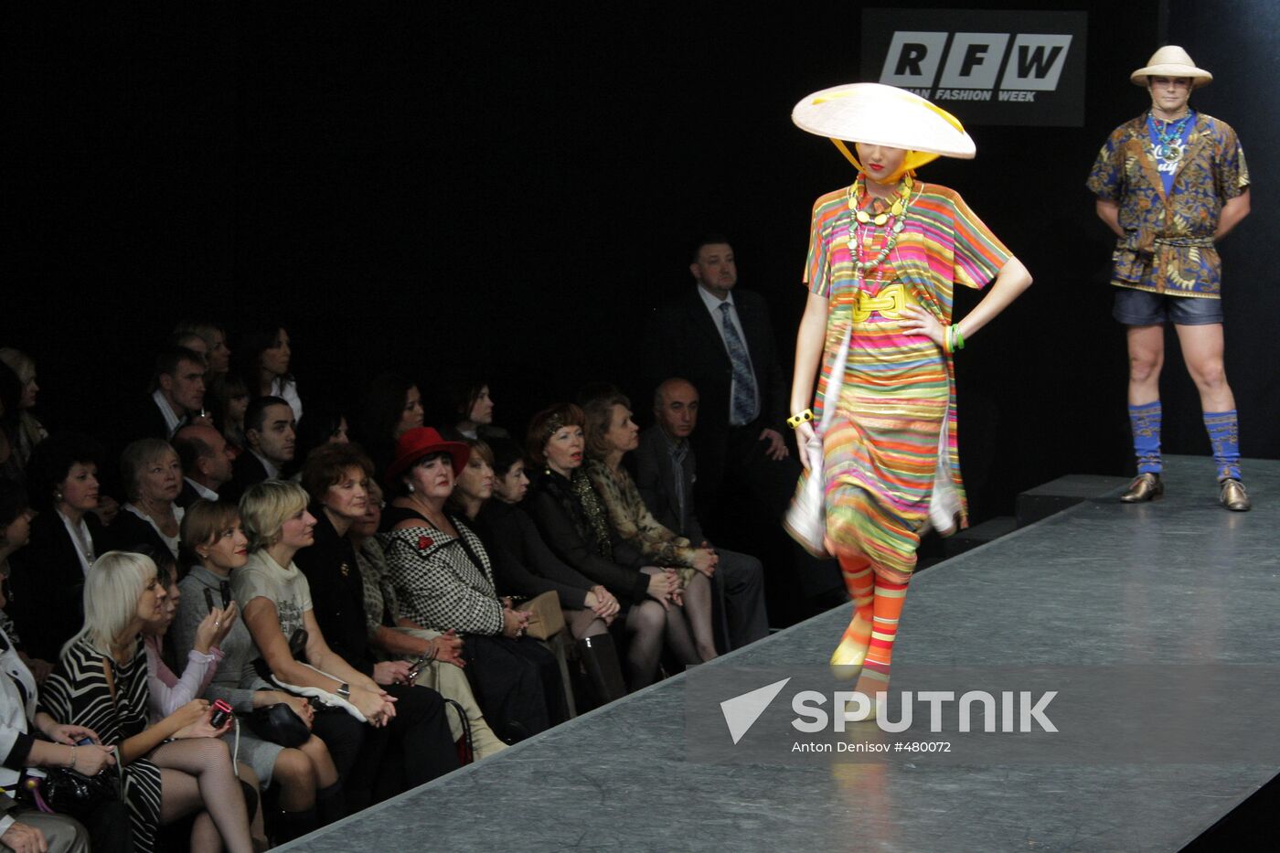 Fashion designer Vyacheslav Zaitsev presents new collection