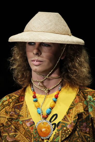 Fashion designer Vyacheslav Zaitsev presents new collection
