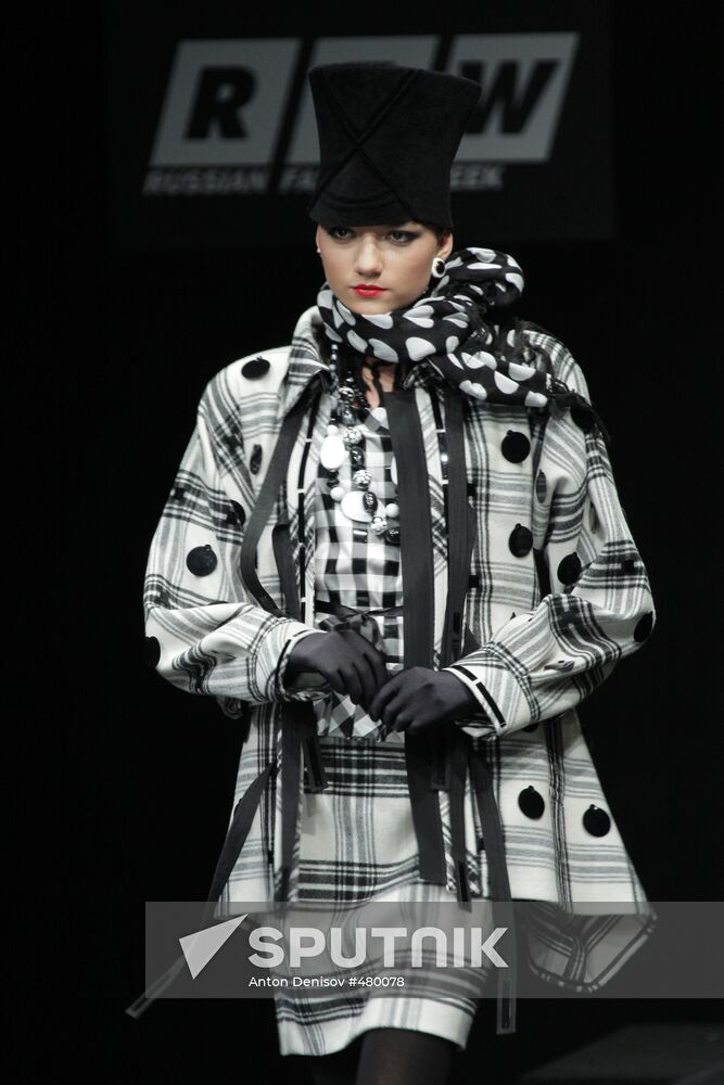 Fashion designer Vyacheslav Zaitsev presents new collection
