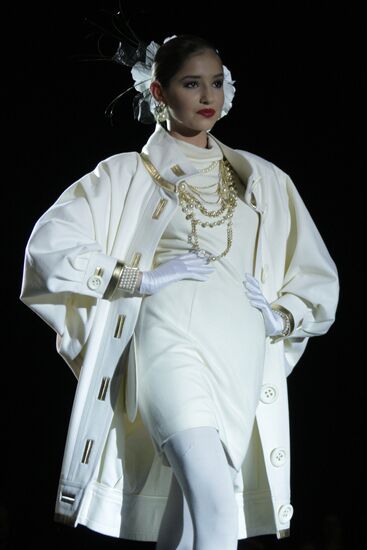 Fashion designer Vyacheslav Zaitsev presents new collection