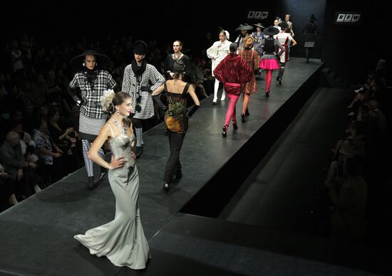 Fashion designer Vyacheslav Zaitsev presents new collection