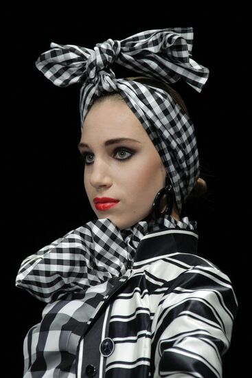 Fashion designer Vyacheslav Zaitsev presents new collection