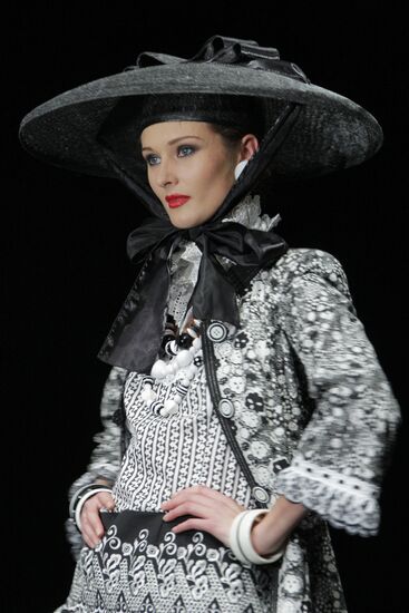 Fashion designer Vyacheslav Zaitsev presents new collection