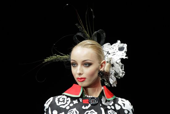Fashion designer Vyacheslav Zaitsev presents new collection