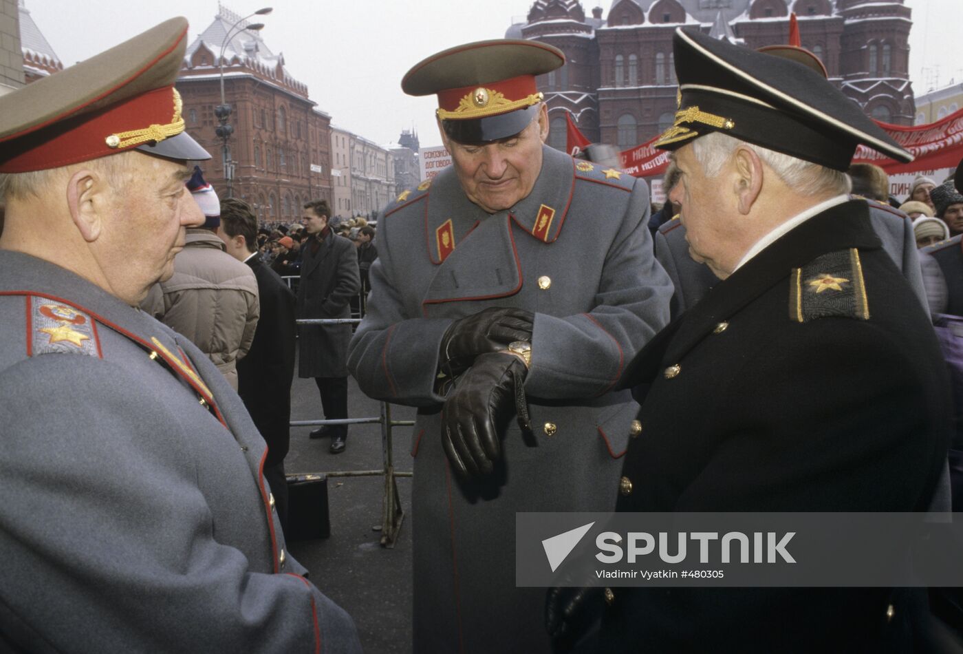 Rally for preservation of USSR