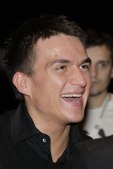 Vlad Topalov at Russian Fashion Week