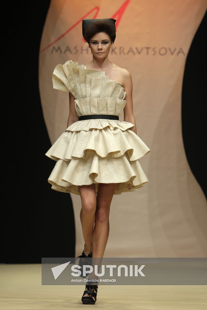 Masha Kravtsova fashion show at Russian Fashion Week