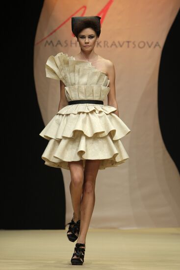 Masha Kravtsova fashion show at Russian Fashion Week