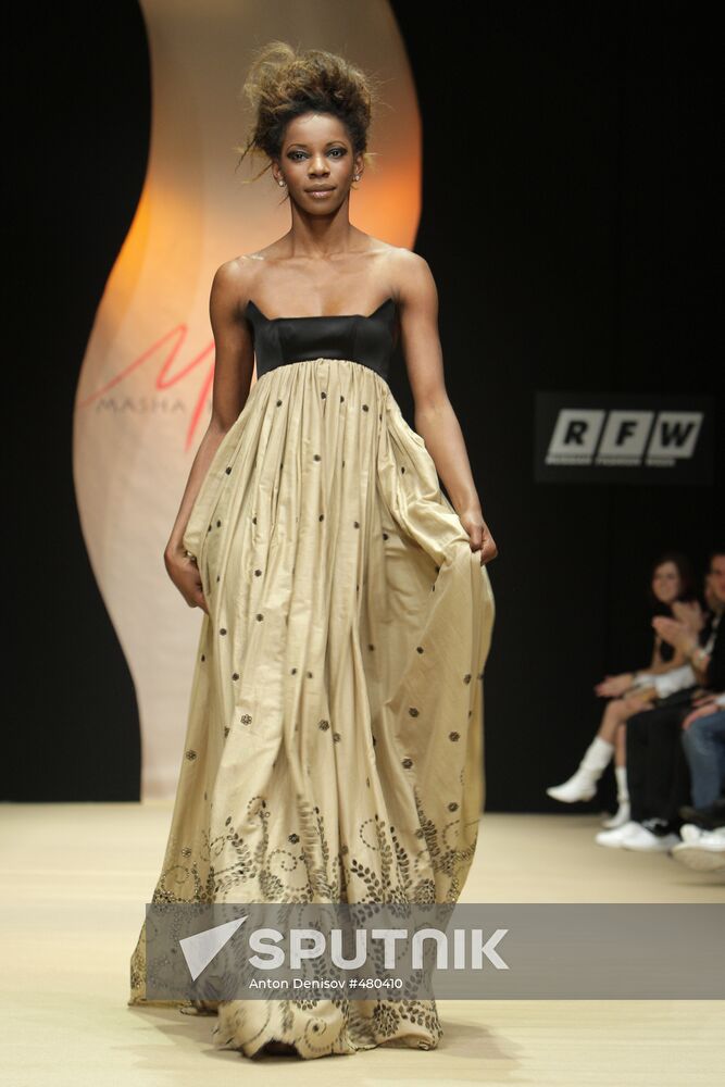 Masha Kravtsova fashion show at Russian Fashion Week