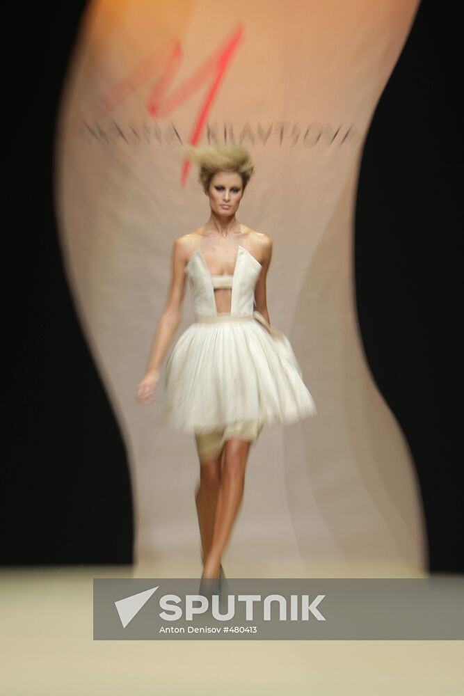Masha Kravtsova fashion show at Russian Fashion Week