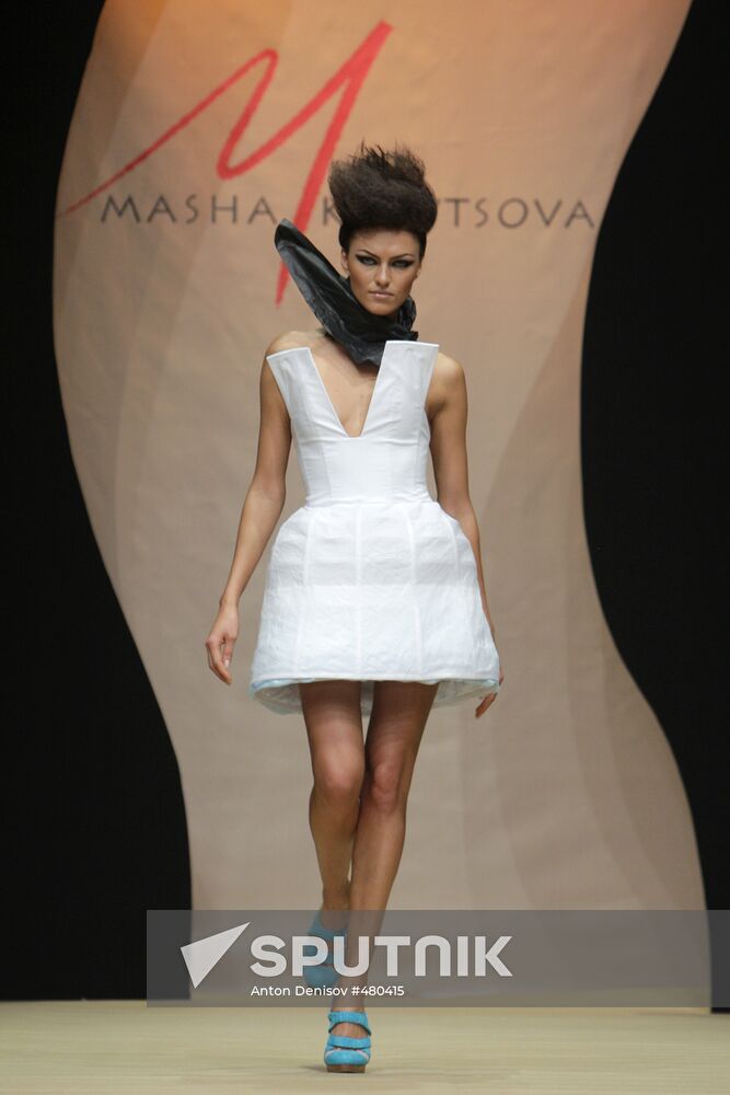 Masha Kravtsova fashion show at Russian Fashion Week