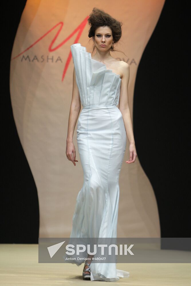 Masha Kravtsova fashion show at Russian Fashion Week