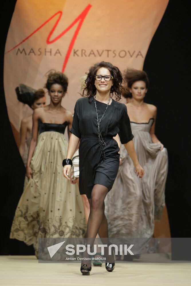 Masha Kravtsova fashion show at Russian Fashion Week