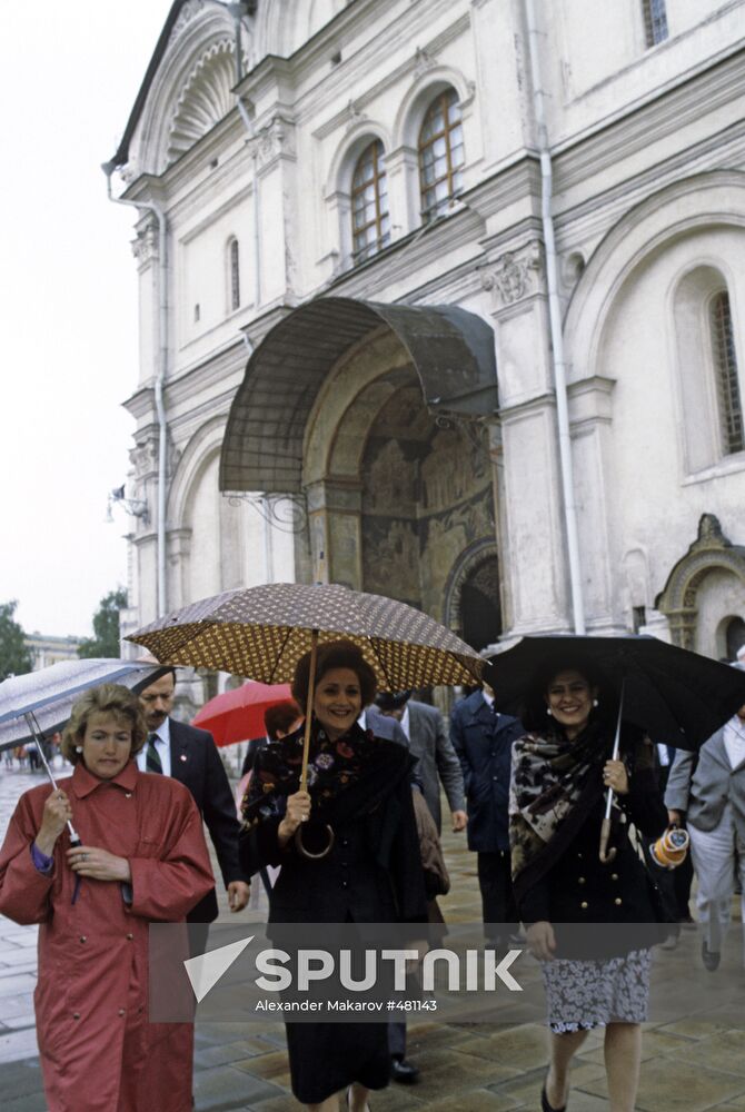 Egypt's First Lady Suzanne Mubarak