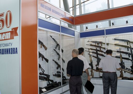 AK assault rifles showcase
